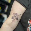 custom traditional tattoo by Estelle at Have Faith Tattoo Bath