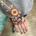 custom traditional tattoo by Estelle at Have Faith Tattoo Bath