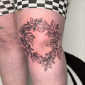 custom traditional tattoo by Estelle at Have Faith Tattoo Bath