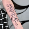 custom traditional tattoo by Estelle at Have Faith Tattoo Bath
