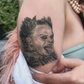 black and grey tattoo by Jo at Have Faith Tattoo Bath