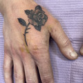 black and grey tattoo by Jo at Have Faith Tattoo Bath