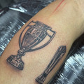 black and grey tattoo by Jo at Have Faith Tattoo Bath