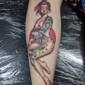 black and grey tattoo by Jo at Have Faith Tattoo Bath