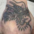 fine-line tattoo by Jo at Have Faith Tattoo Bath