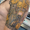 fine-line tattoo by Jo at Have Faith Tattoo Bath