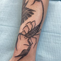 fine-line tattoo by Jo at Have Faith Tattoo Bath