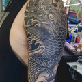 japanese tattoo by Jo at Have Faith Tattoo Bath
