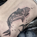 fine-line tattoo by Lottie at Have Faith Tattoo Bath