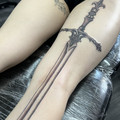 fine-line tattoo by Lottie at Have Faith Tattoo Bath