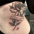 fine-line tattoo by Lottie at Have Faith Tattoo Bath