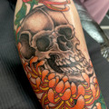 fine-line tattoo by Lottie at Have Faith Tattoo Bath