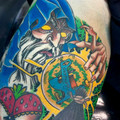 fine-line tattoo by Lottie at Have Faith Tattoo Bath